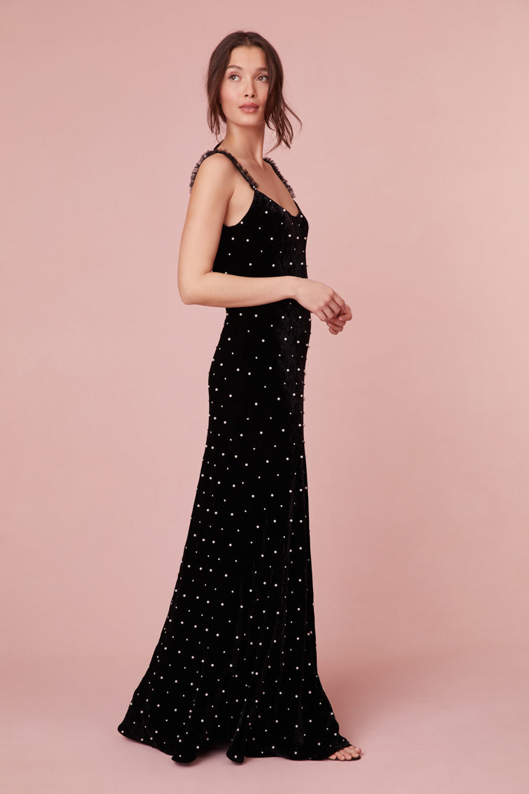 Aspen Embellished Maxi Dress - Women's Dresses