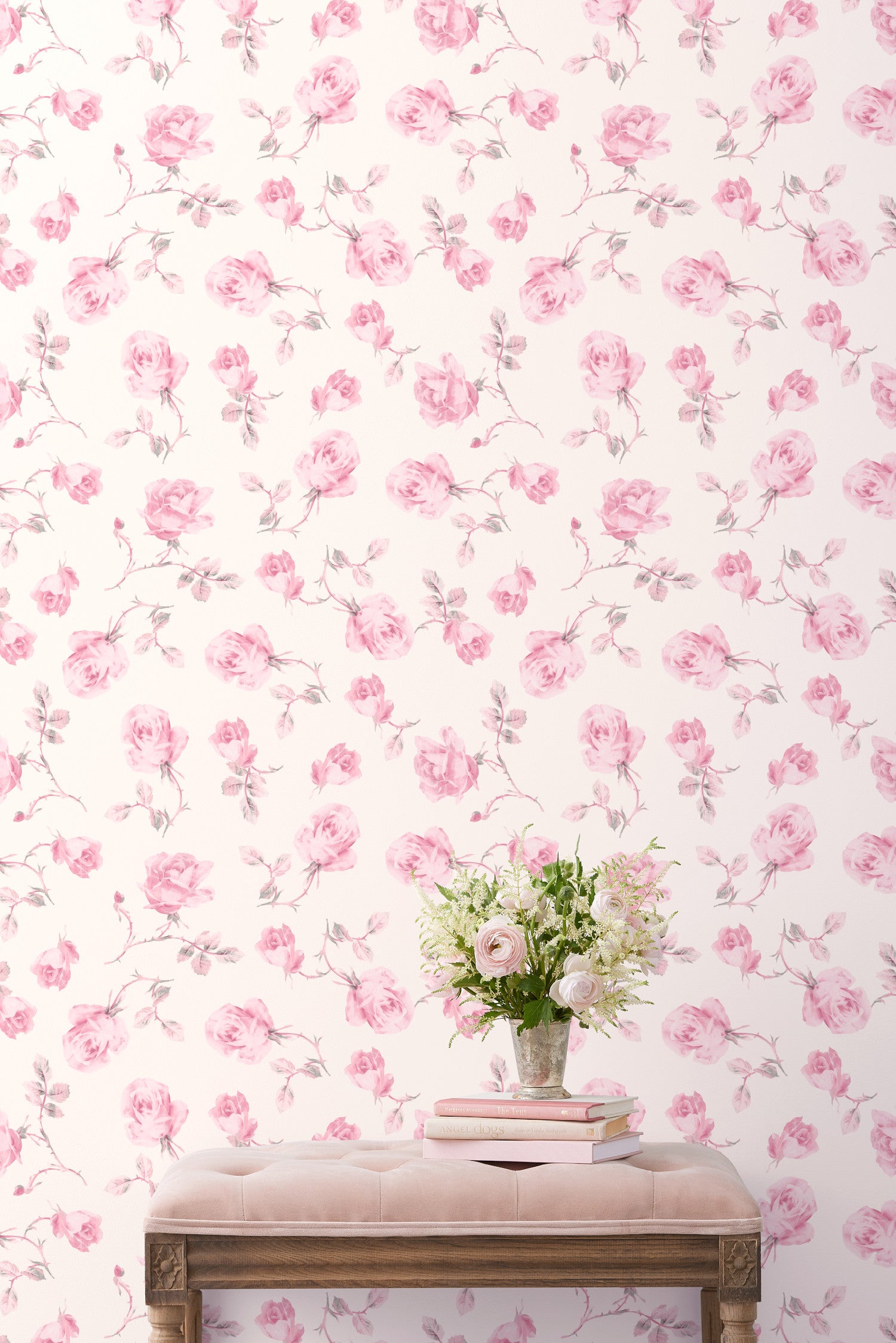 pale pink floral backgrounds