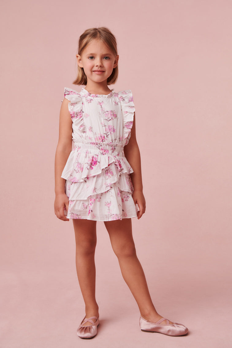 Girls Ruffle Decker Dress- Shop LoveShackFancy.com