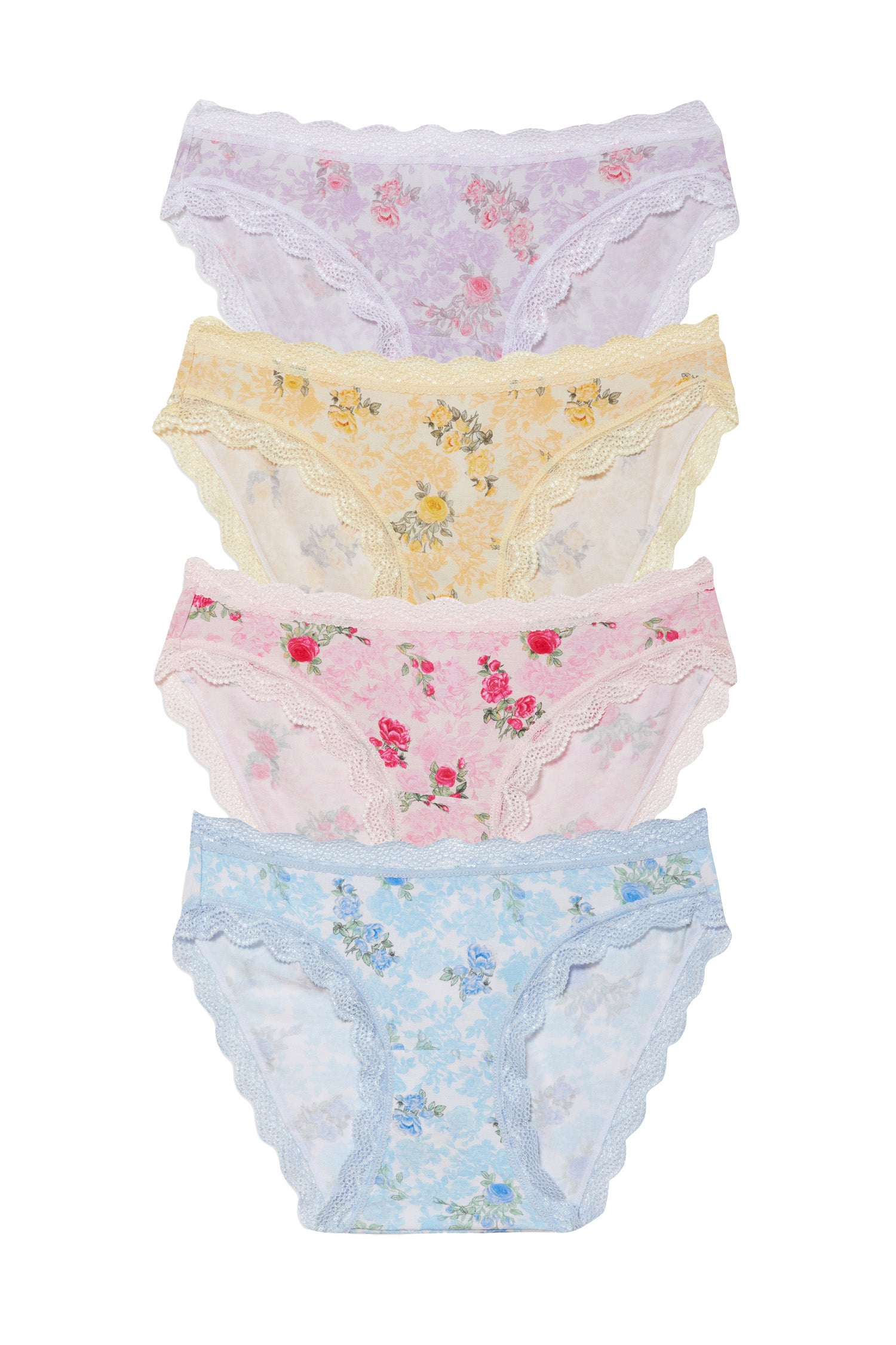 La Belle's 4 French Knickers Gift Pack Assorted : : Beauty