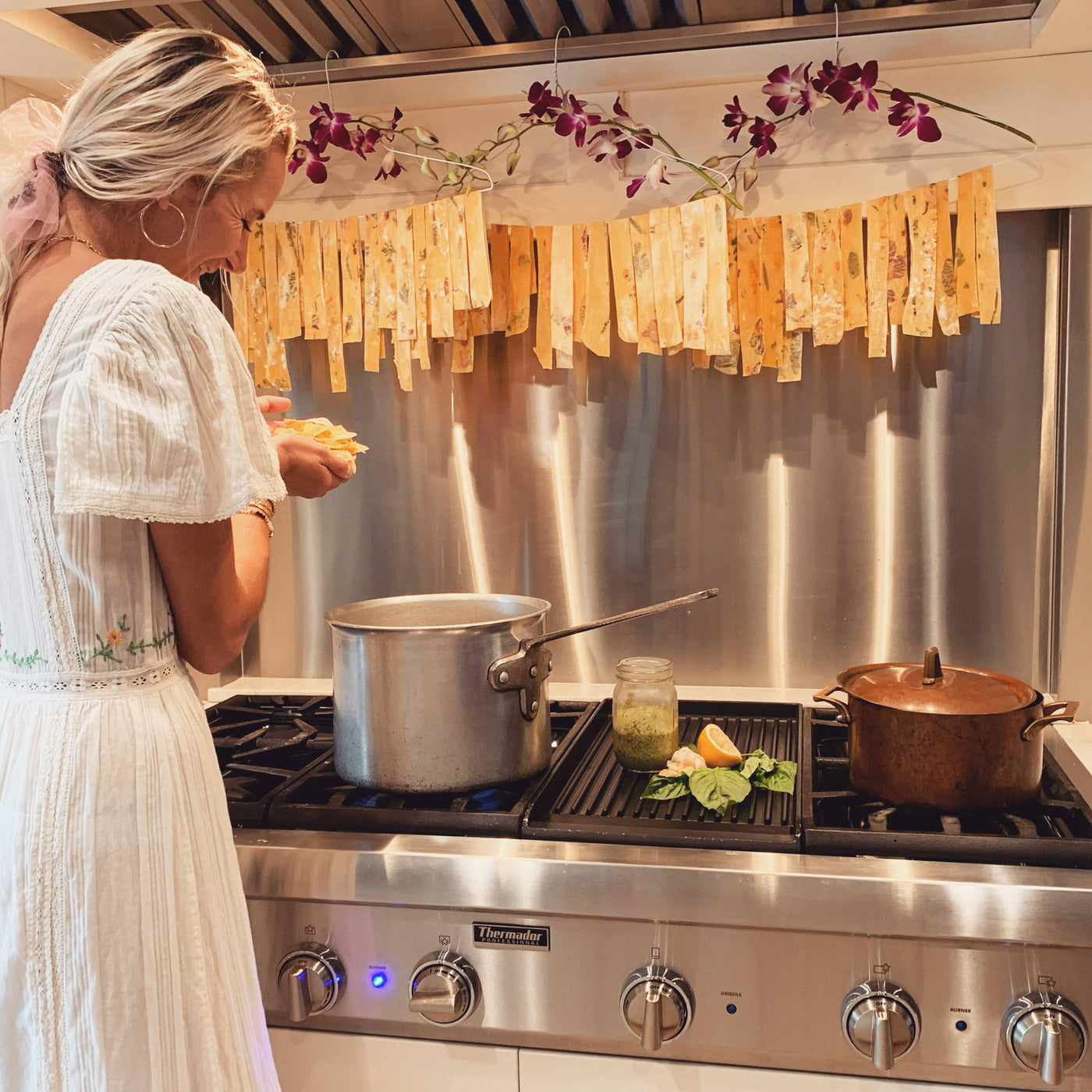 Flower Pasta, Homemade With Love