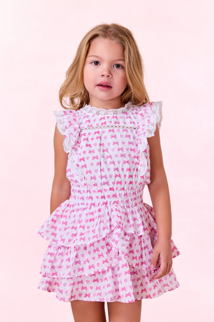 LoveShackFancy x Roller Rabbit Decker Heart Dress