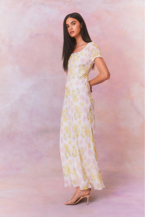 Kelila Cotton Voile Maxi Dress