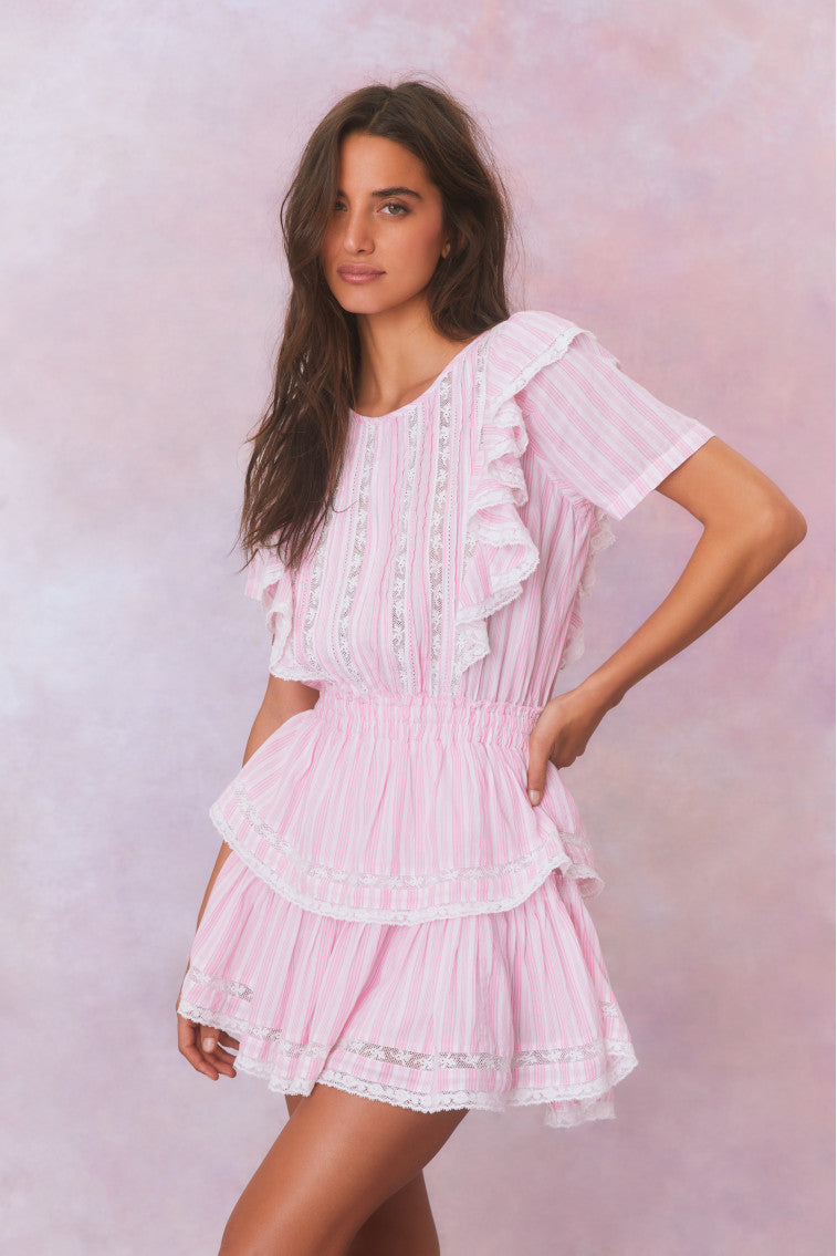Natasha Stripe Cotton Dress