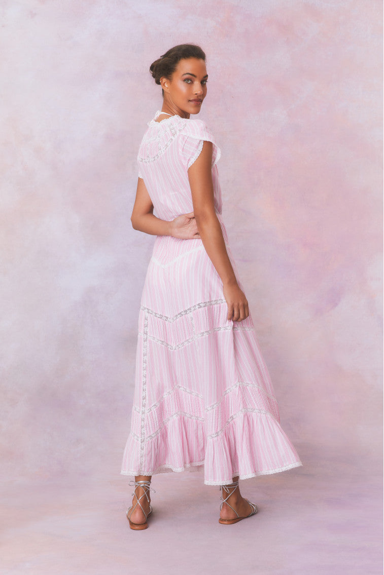 Remi Cotton Stripe Maxi Dress