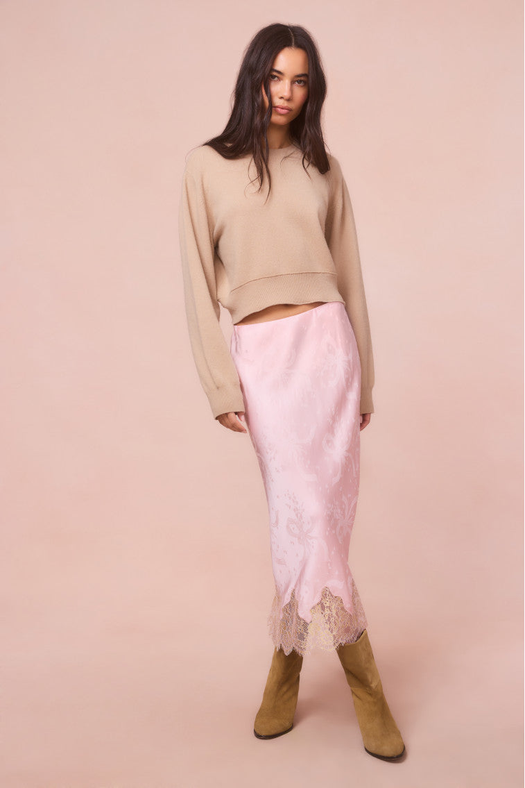 Bellman Cropped Cashmere Pullover