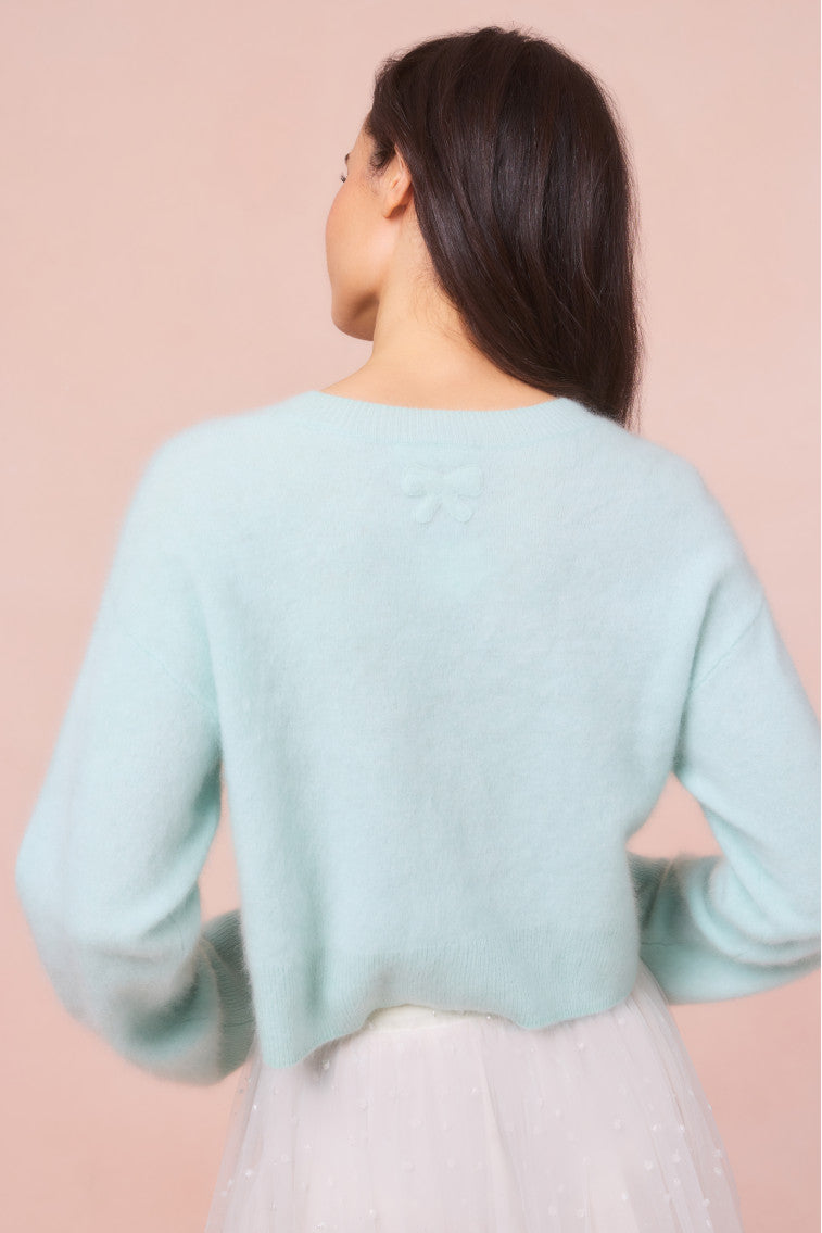 Bellman Cropped Cashmere Pullover