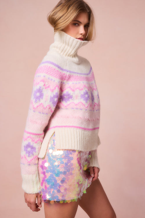 Isana Alpaca Turtleneck Pullover