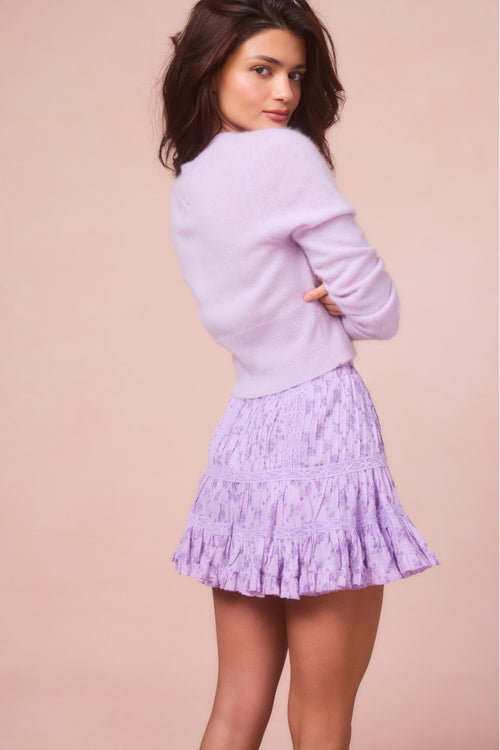 Trevina Cotton Mini Skirt