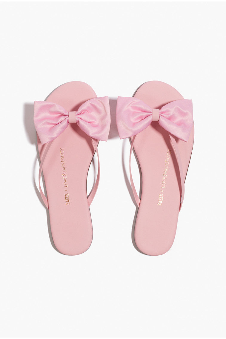 LoveShackFancy x Tkees Oversized Bow Sandals