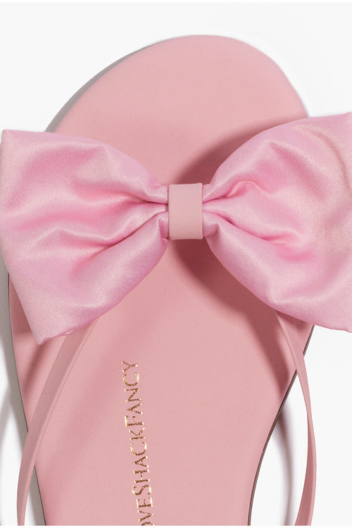 LoveShackFancy x Tkees Oversized Bow Sandals