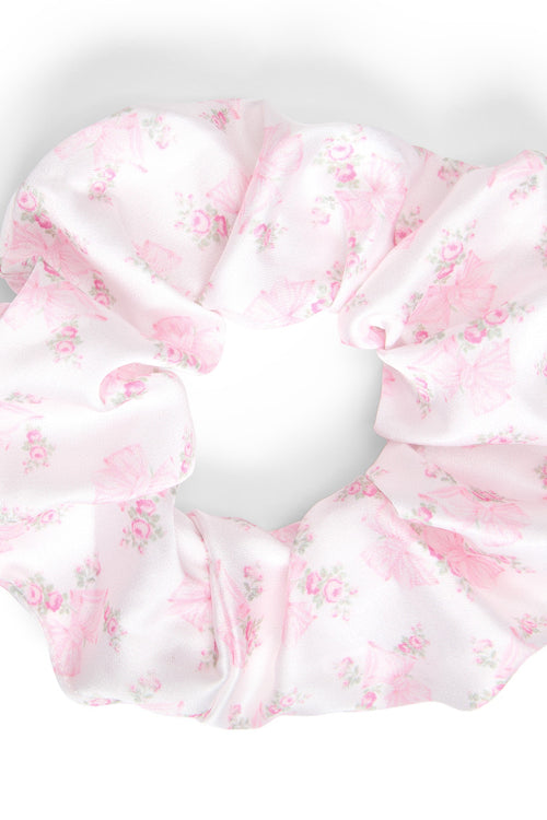 LoveShackFancy x Goody Pink Large Satin Scrunchie Set