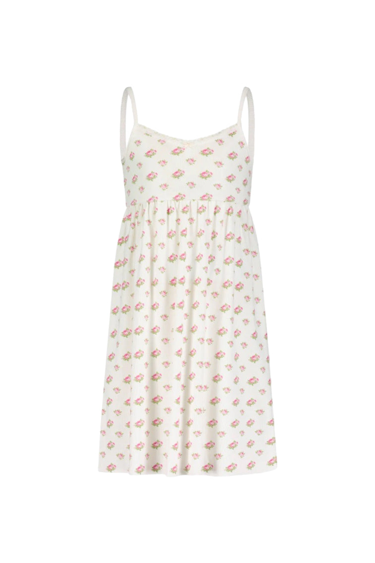 Polka Dot England Girls Babydoll Gown