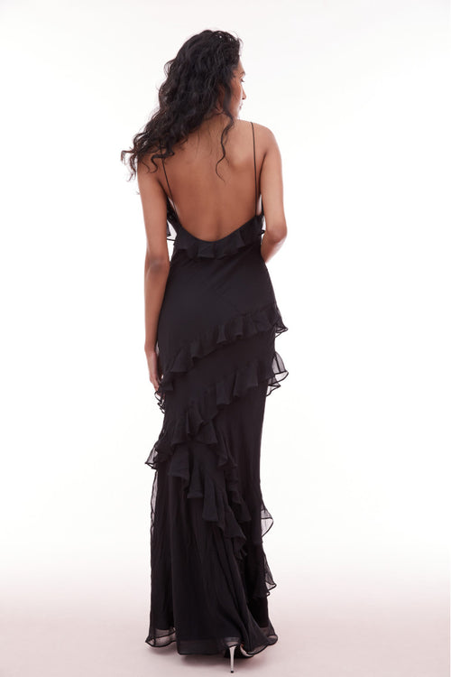 Rialto Silk Maxi Dress