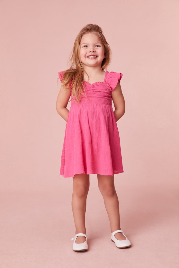 Girls Mefford Cotton Dress