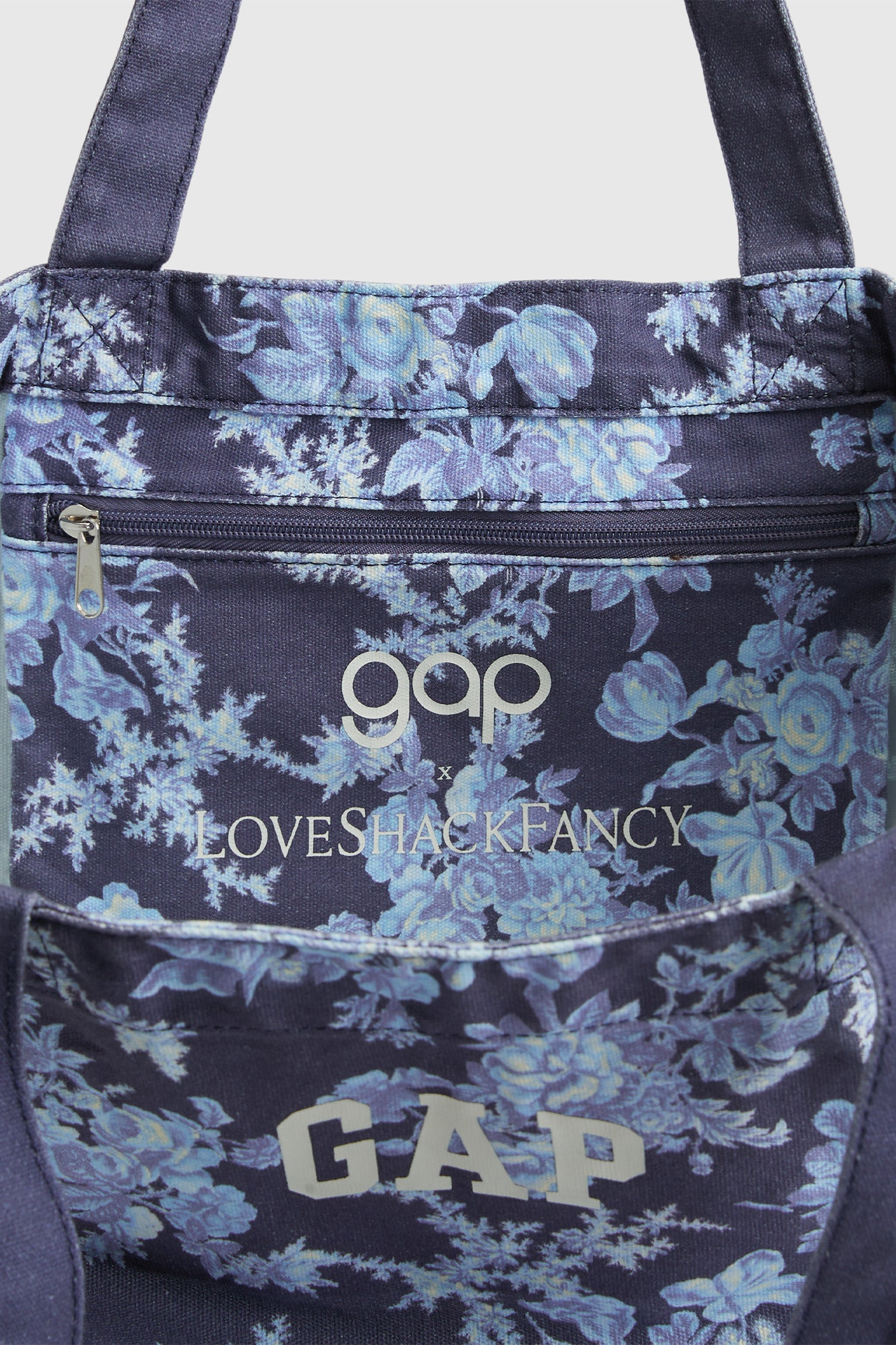 Buy Gap LoveShackFancy Baby Floral Icon Denim Jacket from the