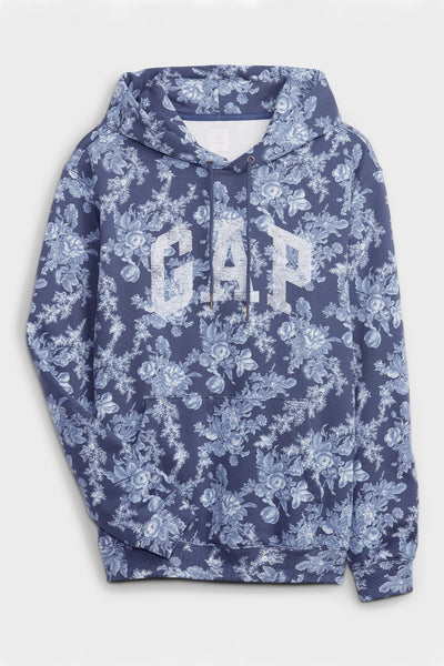 Loveshackfancy X Gap Floral Crop Hoodie - Women's Tees & Fleece