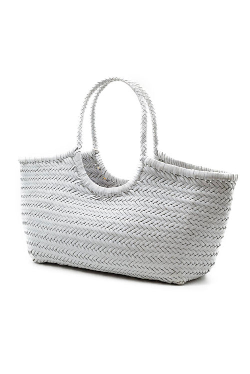 Dragon Diffusion Nantucket Large Woven Leather Tote