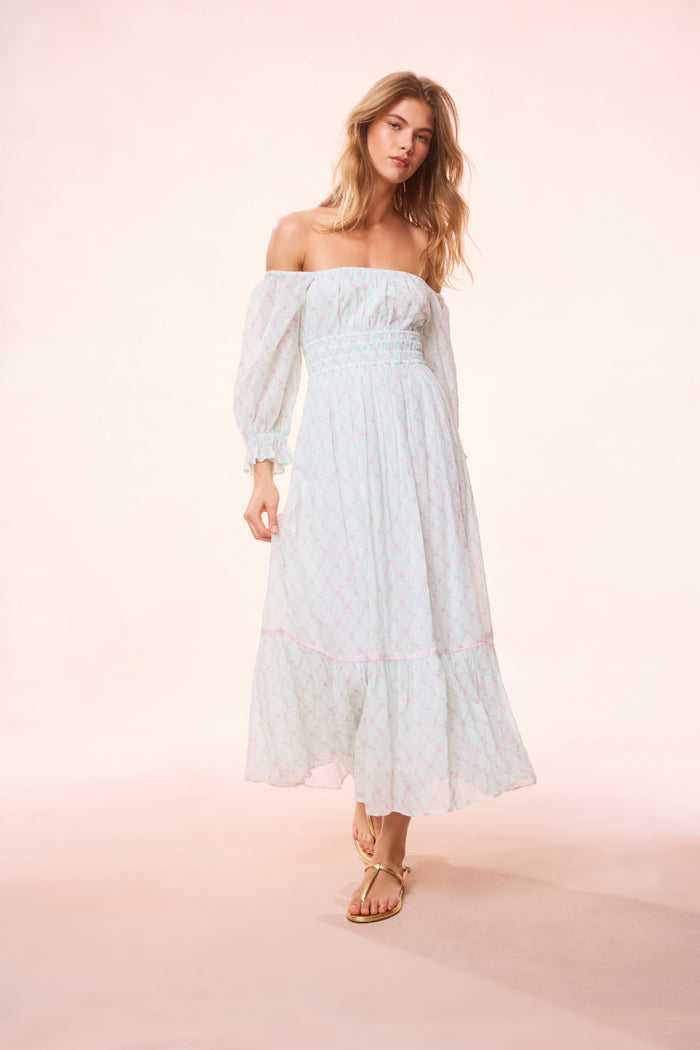 Dobrianna Re-Edition Cotton Maxi Dress