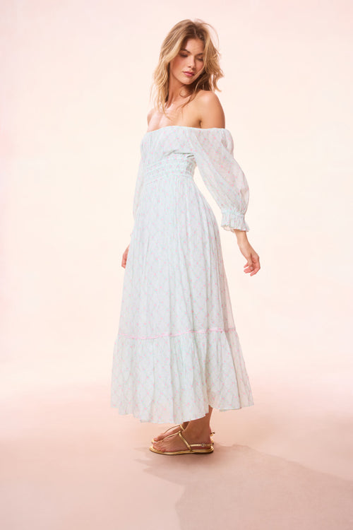 Dobrianna Re-Edition Cotton Maxi Dress