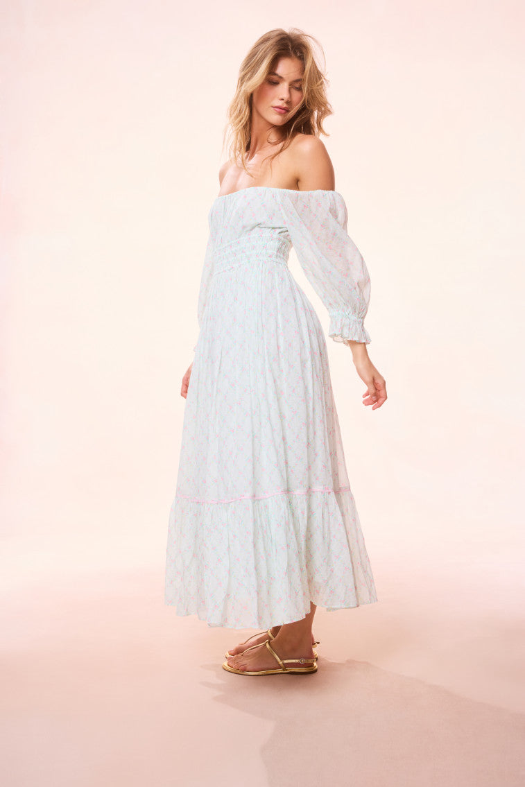 Dobrianna Re-Edition Cotton Maxi Dress