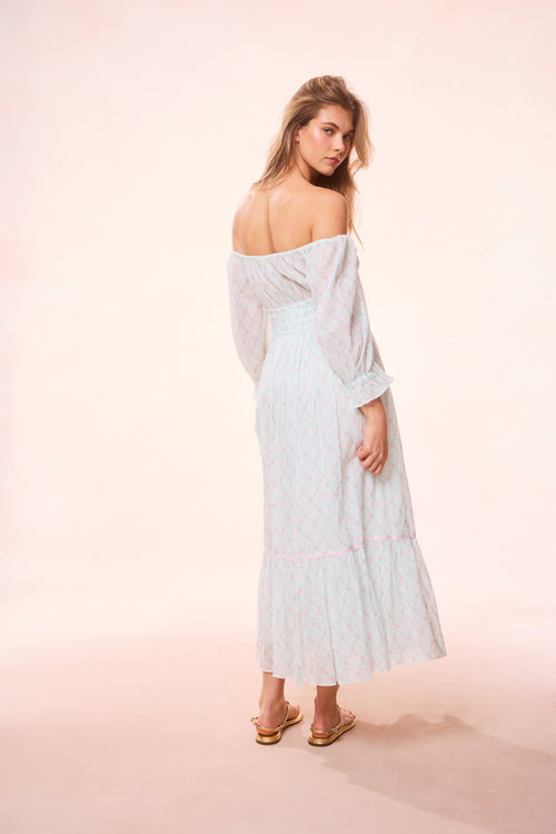 Dobrianna Re-Edition Cotton Maxi Dress