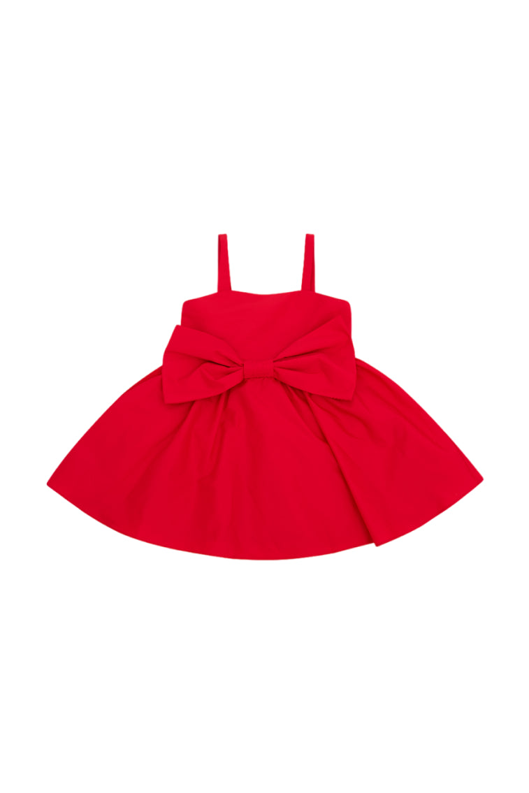 Girls Alejandra Bow Mini Dress