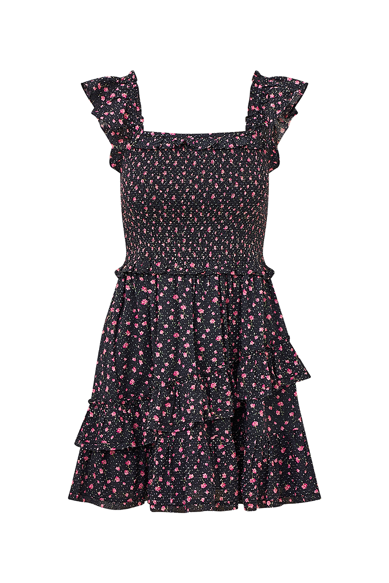 Aline Cotton Floral Dress