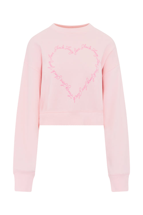 Aneria LoveShackFancy Heart Pullover