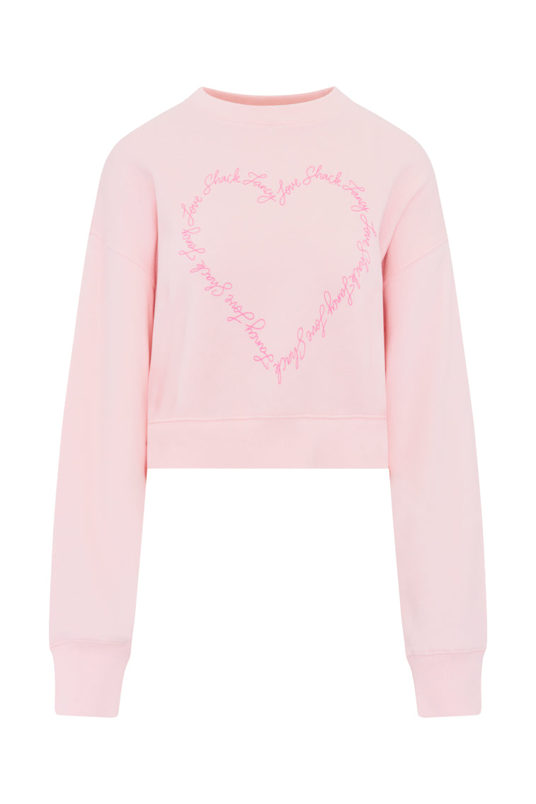 Aneria LoveShackFancy Heart Pullover