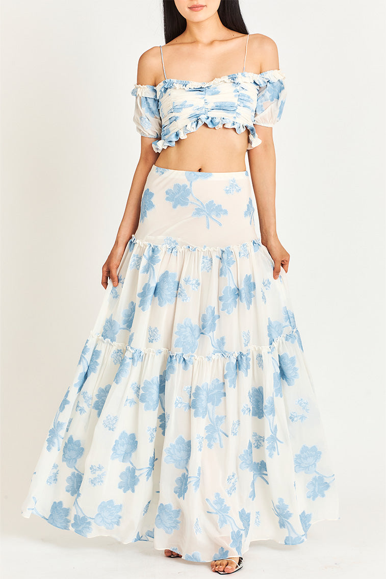 Banti Floral Maxi Skirt