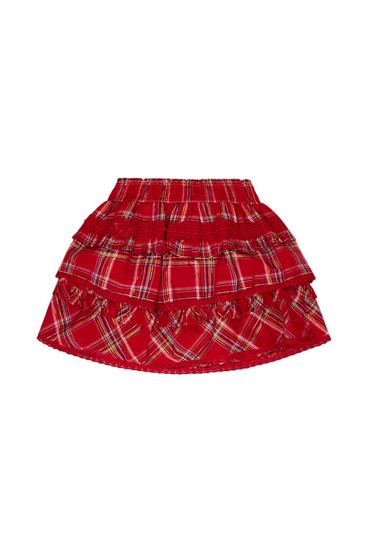 Girls Billie Tartan Mini Skirt