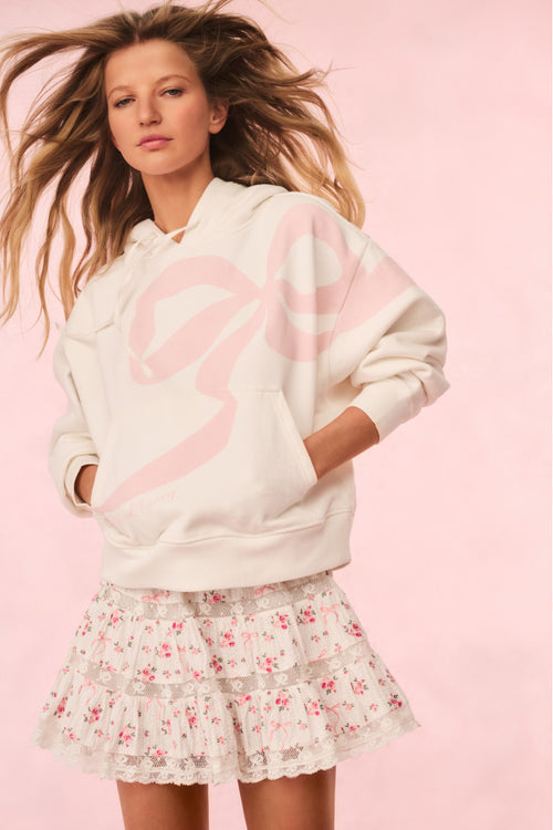 Brunella Cotton Bow Hoodie