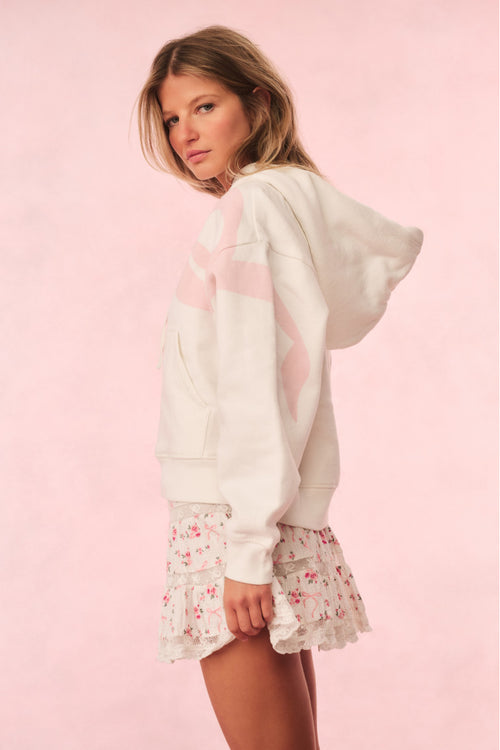 Brunella Cotton Bow Hoodie