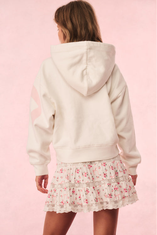 Brunella Cotton Bow Hoodie