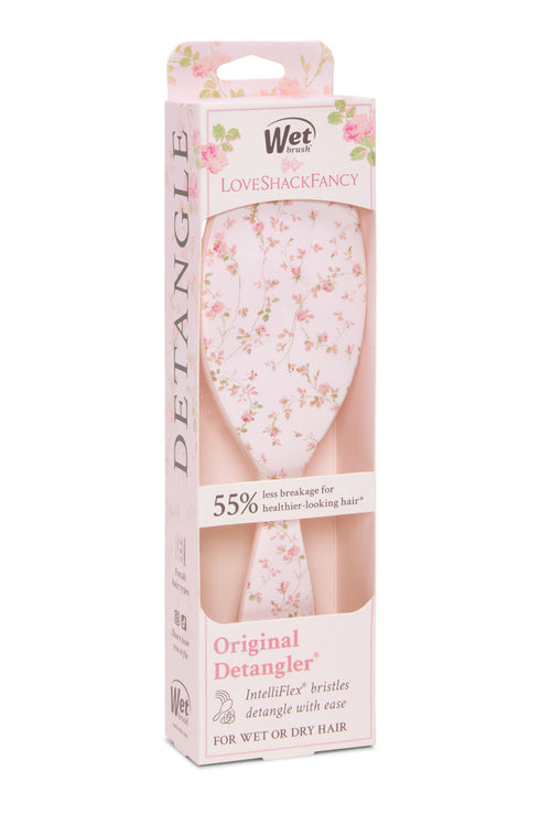 LoveShackFancy x Wet Brush Pink English Ivy Original Detangler