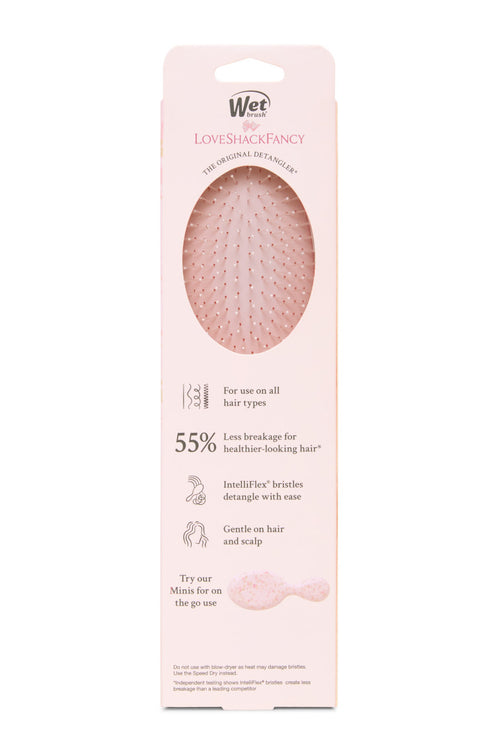 LoveShackFancy x Wet Brush Pink English Ivy Original Detangler