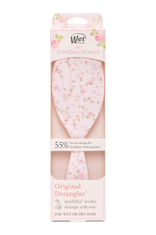 LoveShackFancy x Wet Brush Pink English Ivy Original Detangler