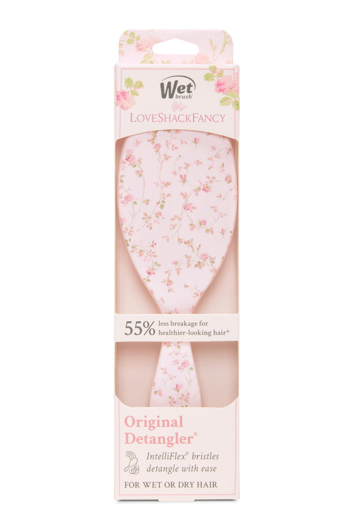 LoveShackFancy x Wet Brush Pink English Ivy Original Detangler