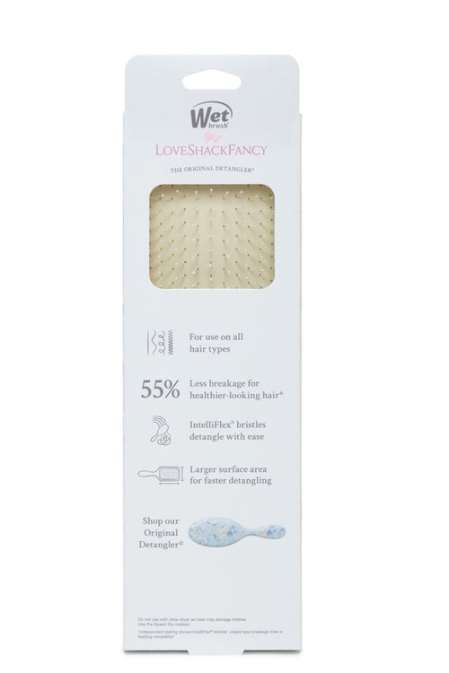 LoveShackFancy x Wet Brush Everblooming Rosettes Paddle Detangler