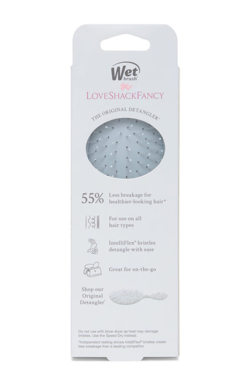 LoveShackFancy x Wet Brush Blue English Ivy Mini Detangler