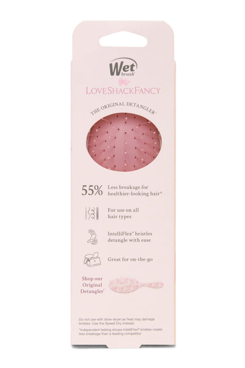 LoveShackFancy x Wet Brush Rosa Beaux Mini Detangler