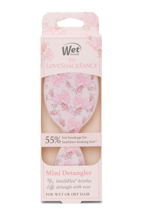 LoveShackFancy x Wet Brush Rosa Beaux Mini Detangler