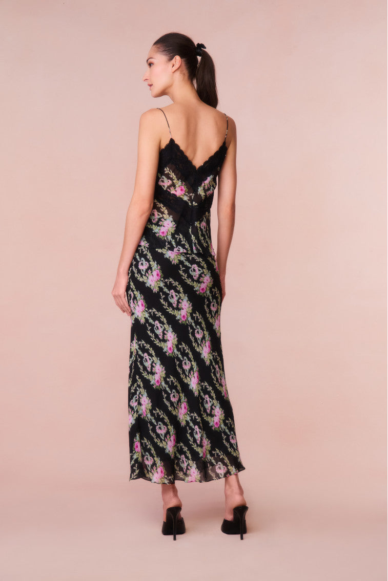 Castle Floral Maxi Skirt