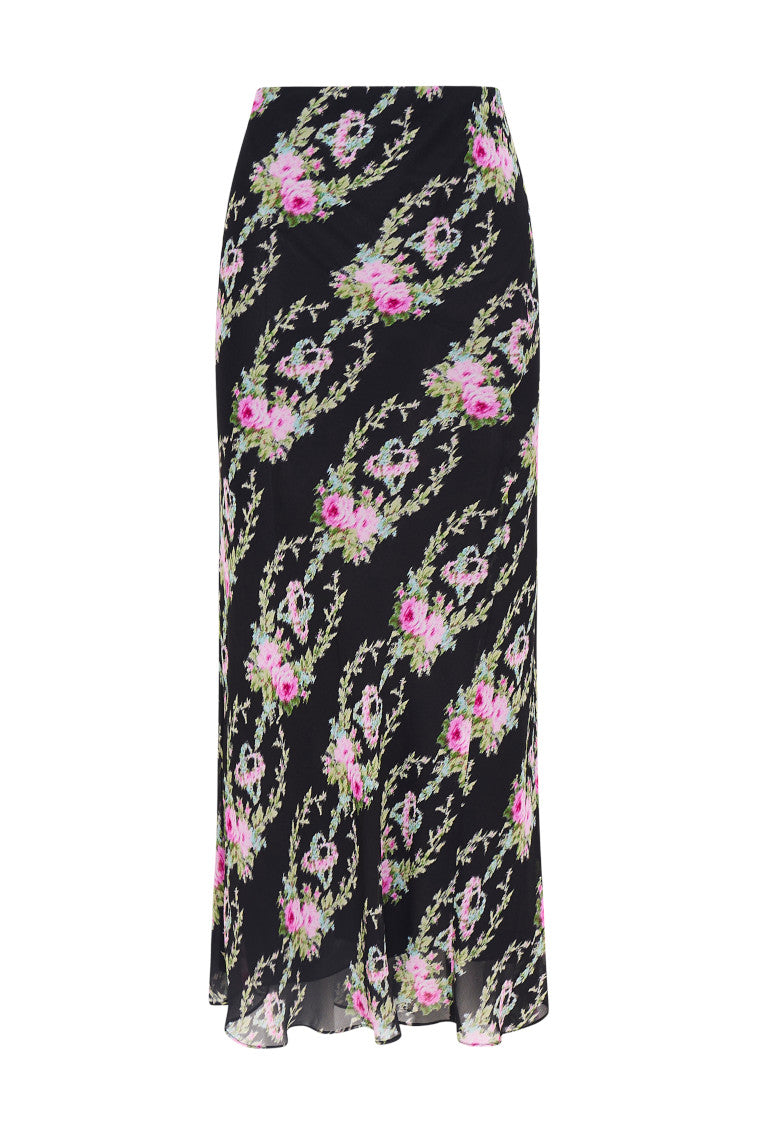 Castle Floral Maxi Skirt