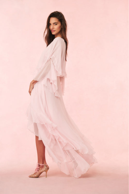 Collia Silk Chiffon Maxi Dress