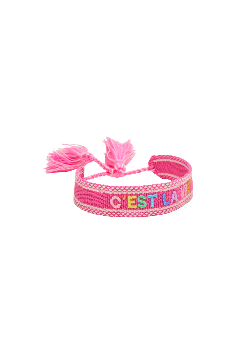 C'Est La Vie Woven Bracelet