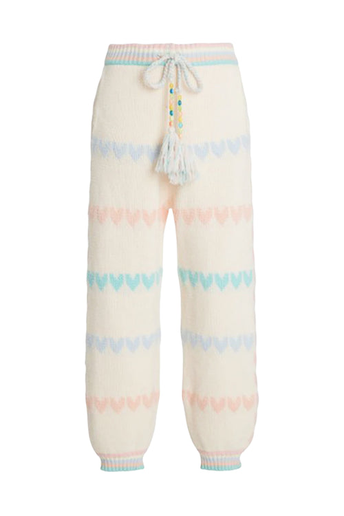 Chabela Re-Edition Heart Knit Sweatpant