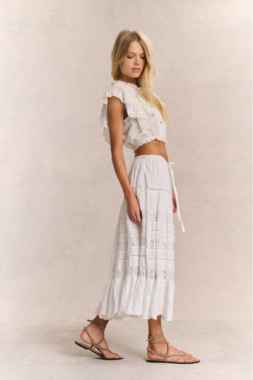 Donna Heritage Midi Skirt