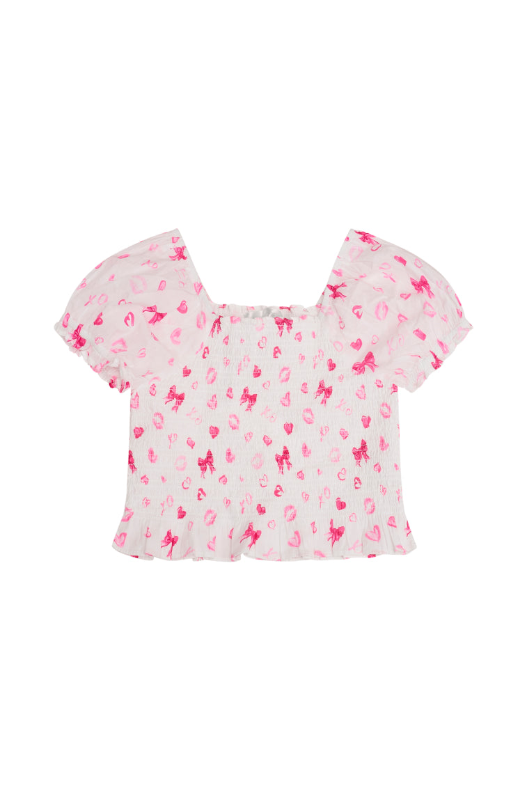 Girls Fabielle Valentine Top